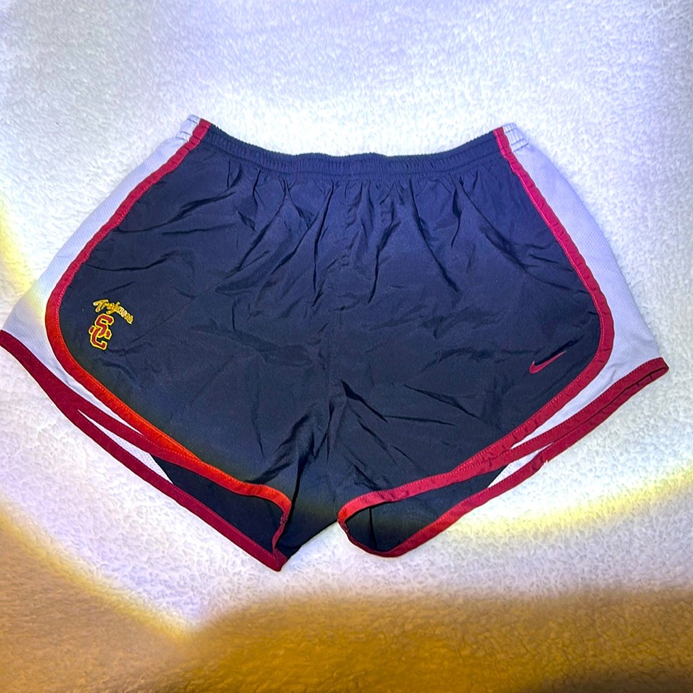 Dri-Fit Nike Running Shorts Size: Medium Color: Black/Red/White